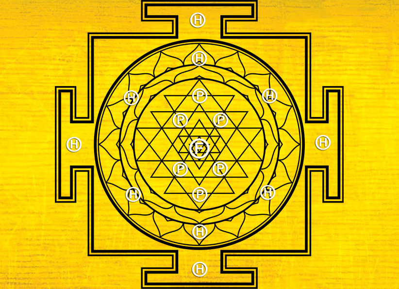 Enlightenment Crystal Grid points